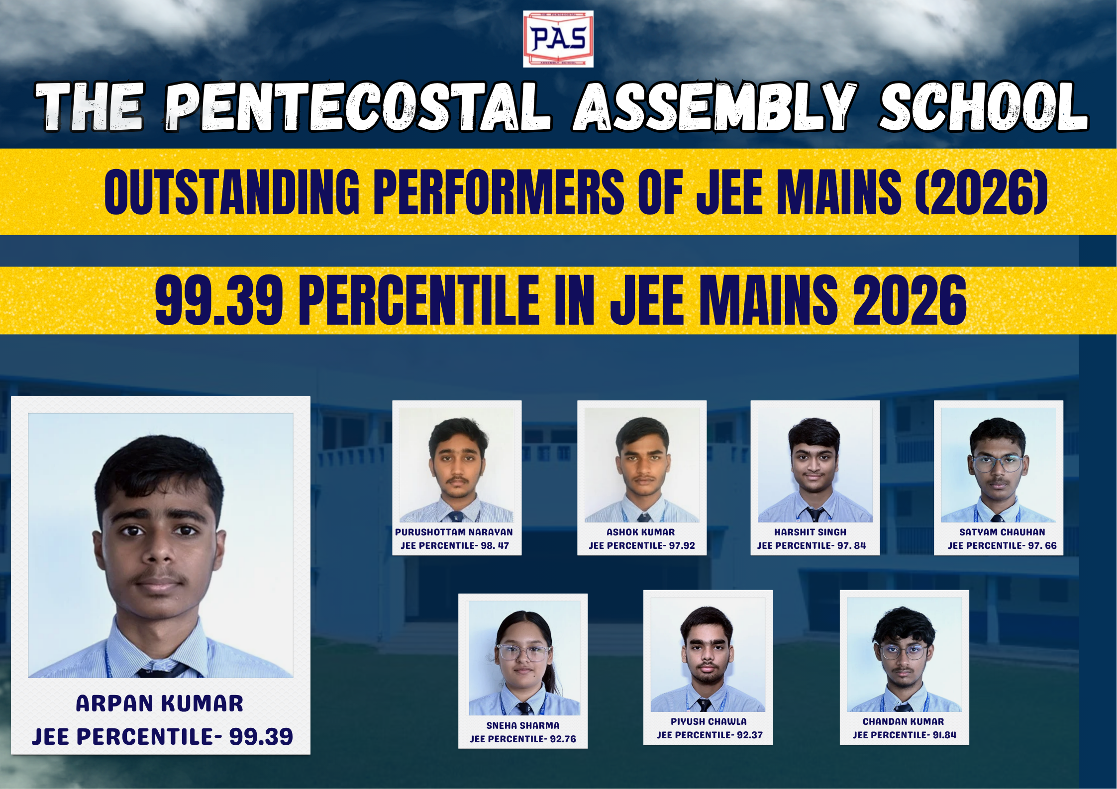 PAS DOMINATES JEE MAINS 2026 – RESULTS POURING IN!